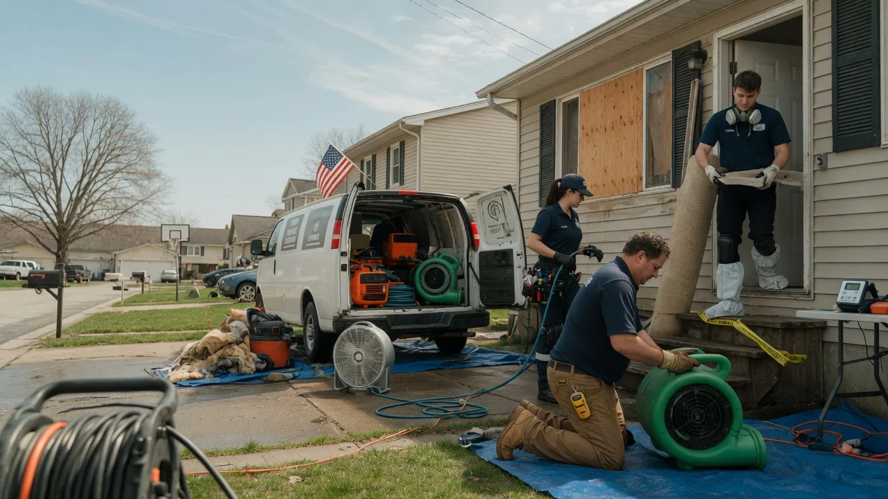 Water Damage Restoration in Derwent, OH near me
